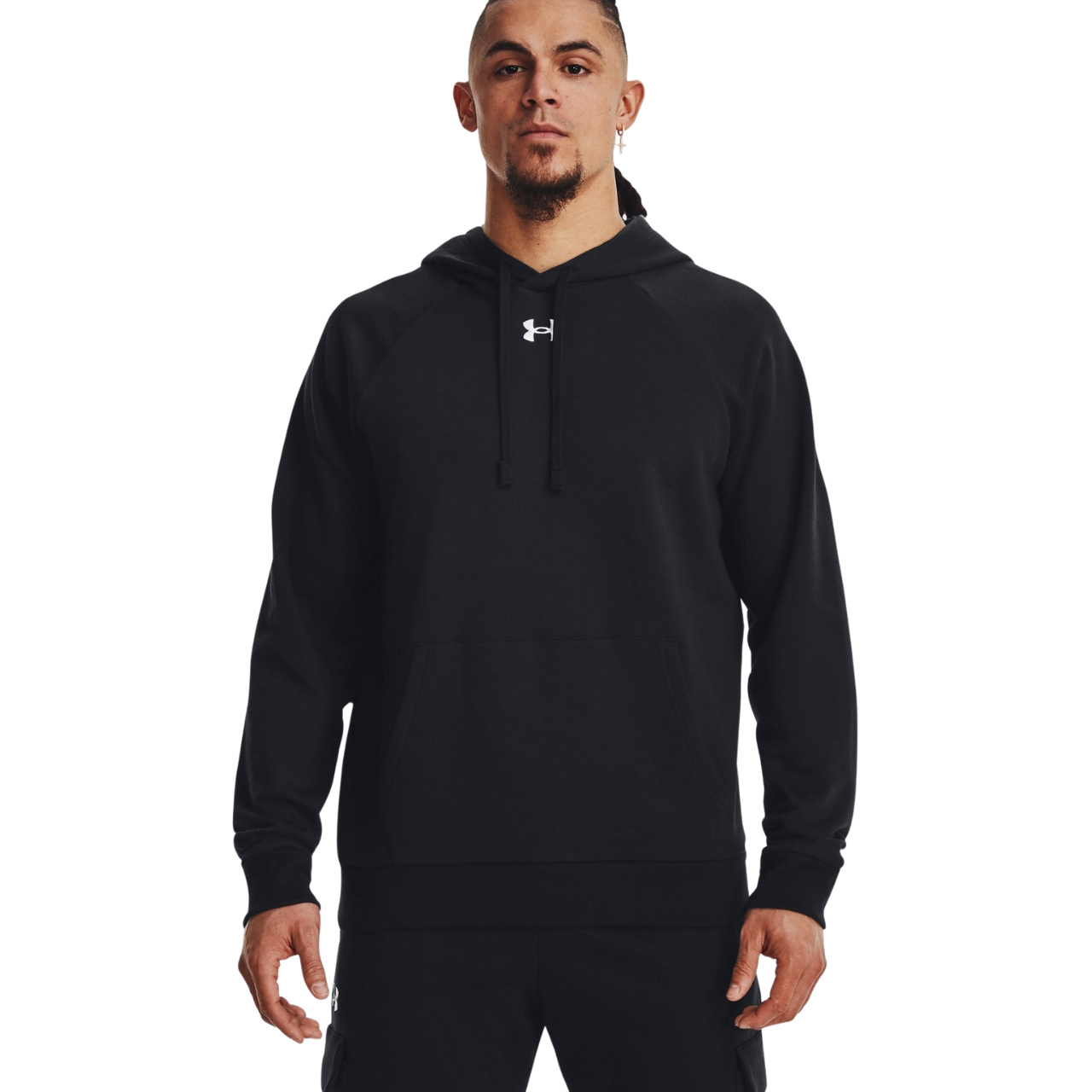 Bluza męska Under Armour Rival Fleece Hoodie czarna