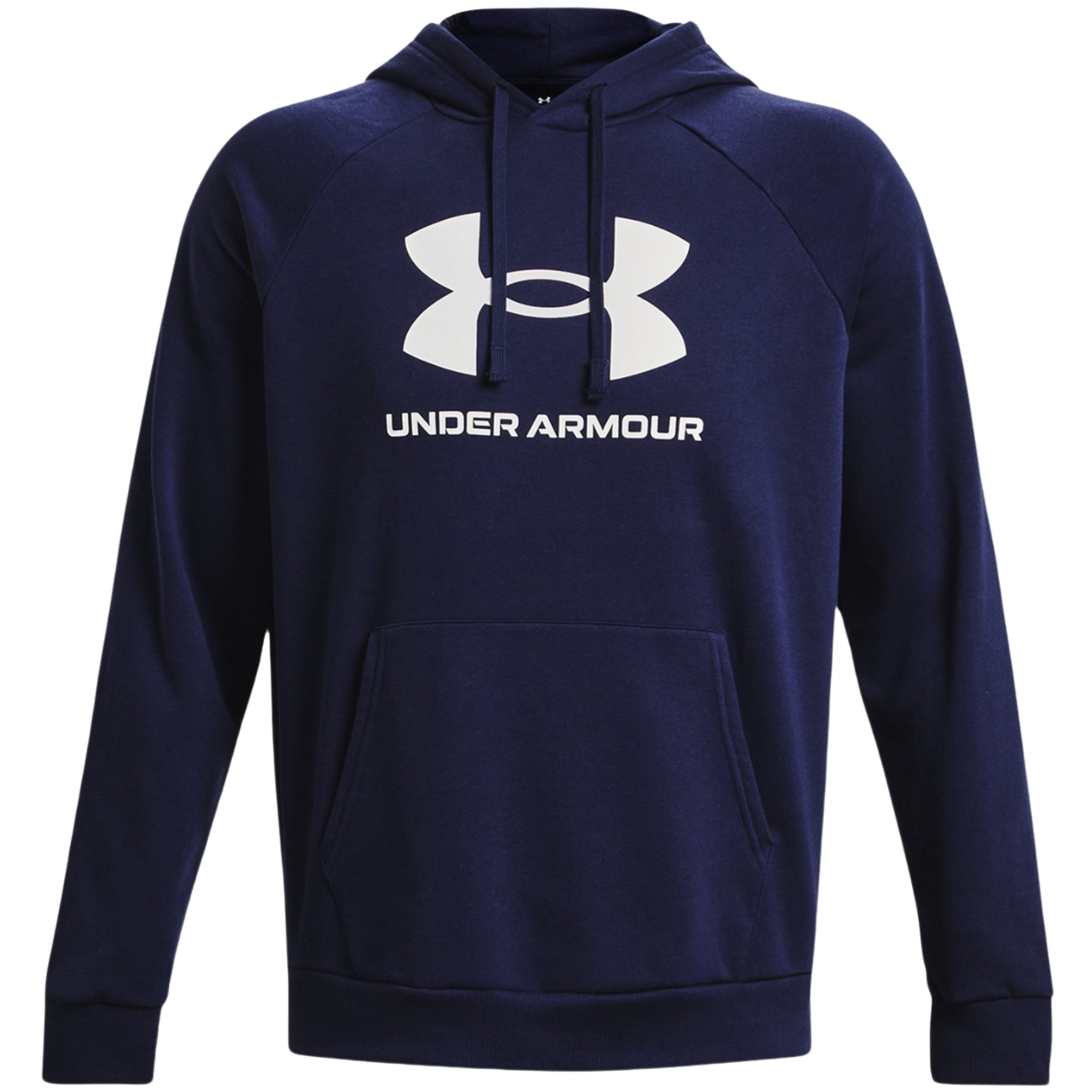 Bluza męska Under Armour Rival Fleece Logo HD granatowa – ujęcie 2