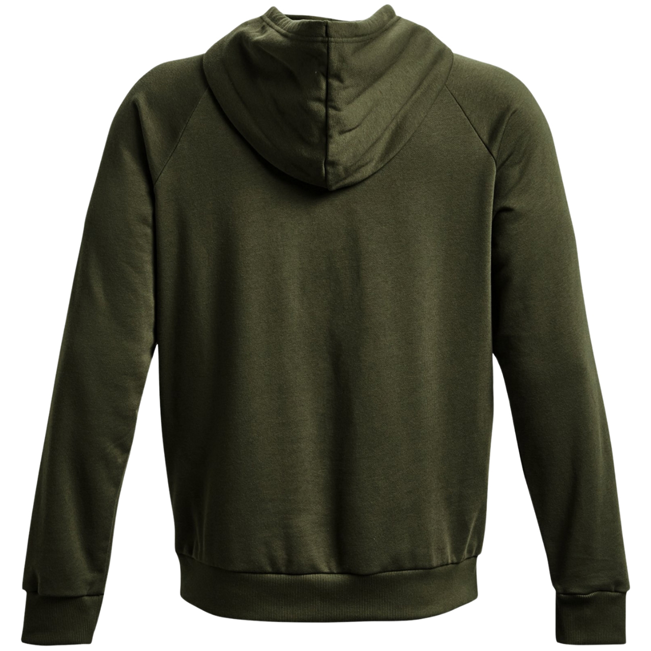 Bluza męska Under Armour Rival Fleece Hoodie zielona – ujęcie 3