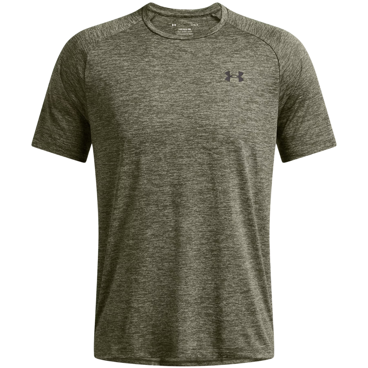 Koszulka męska Under Armour Tech 2.0 SS Tee zielona – ujęcie 2