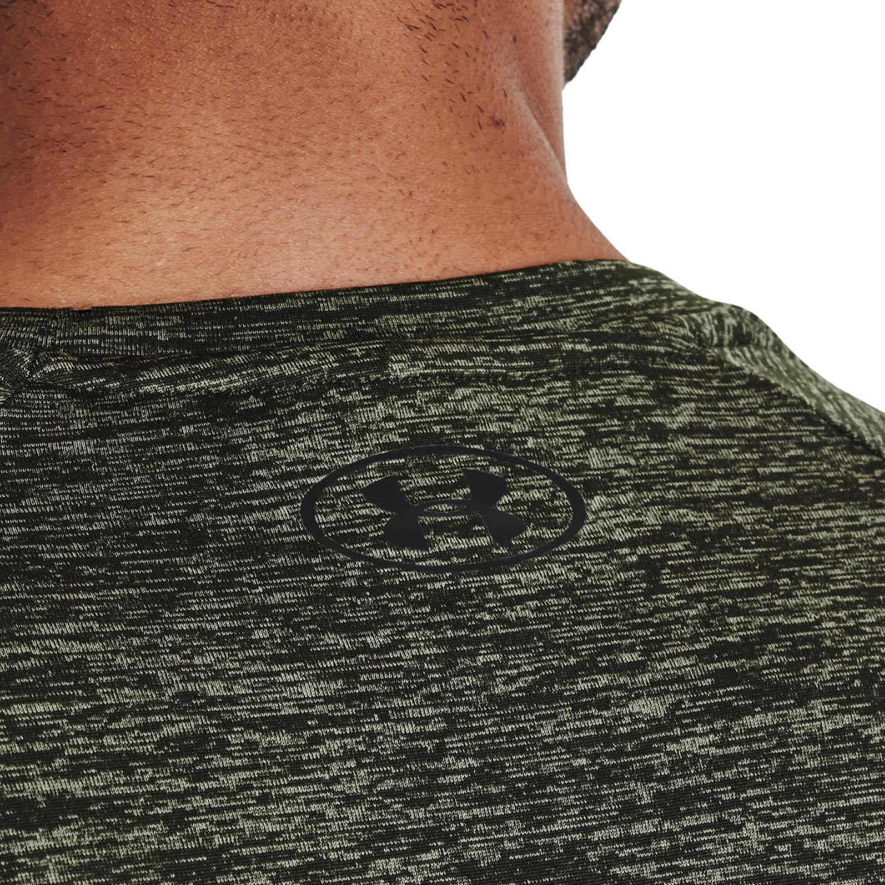 Koszulka męska Under Armour Tech 2.0 SS Tee zielona – ujęcie 6