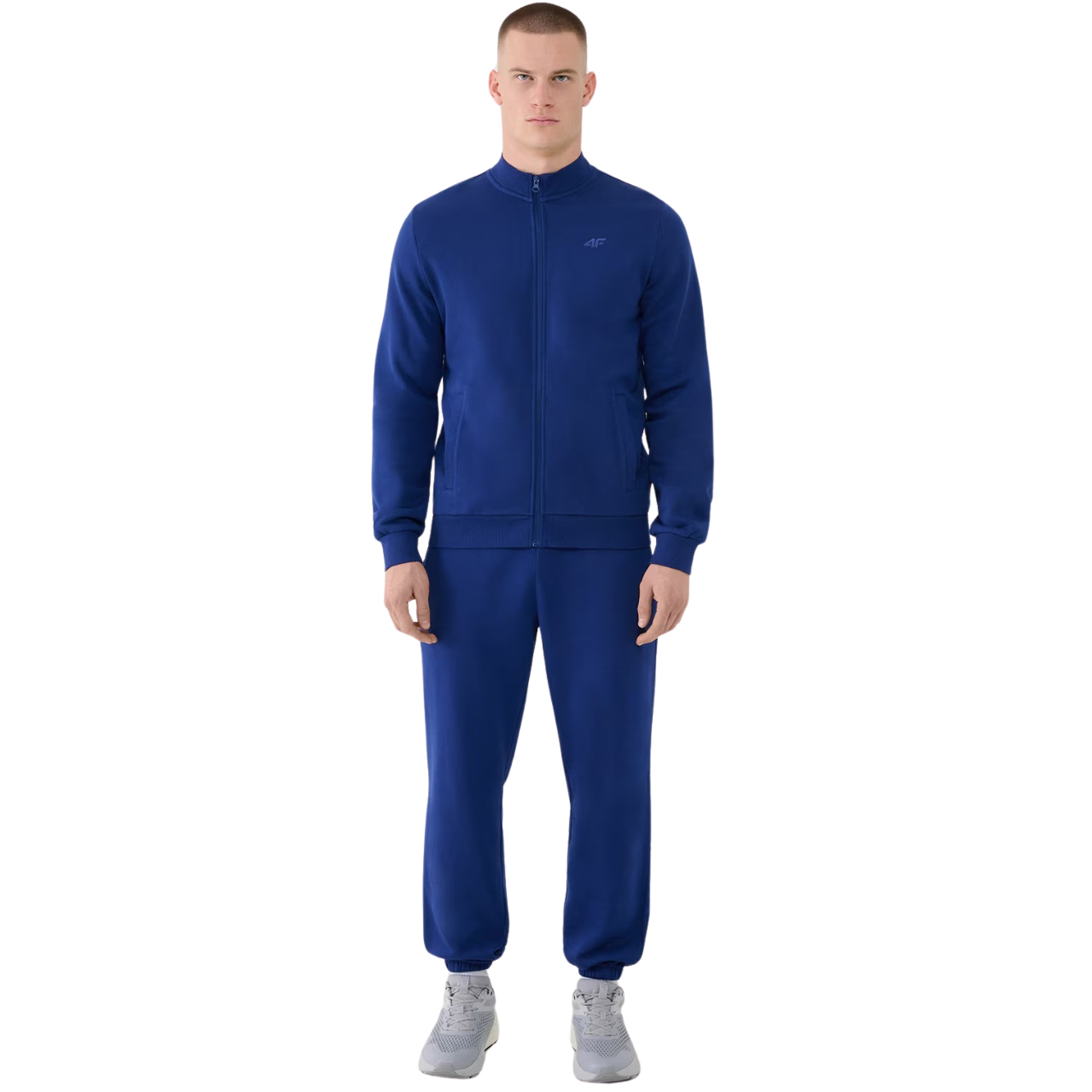 Spodnie męskie 4F CAS M1139 granatowe 4FWMM00TTROM1139 – ujęcie 5