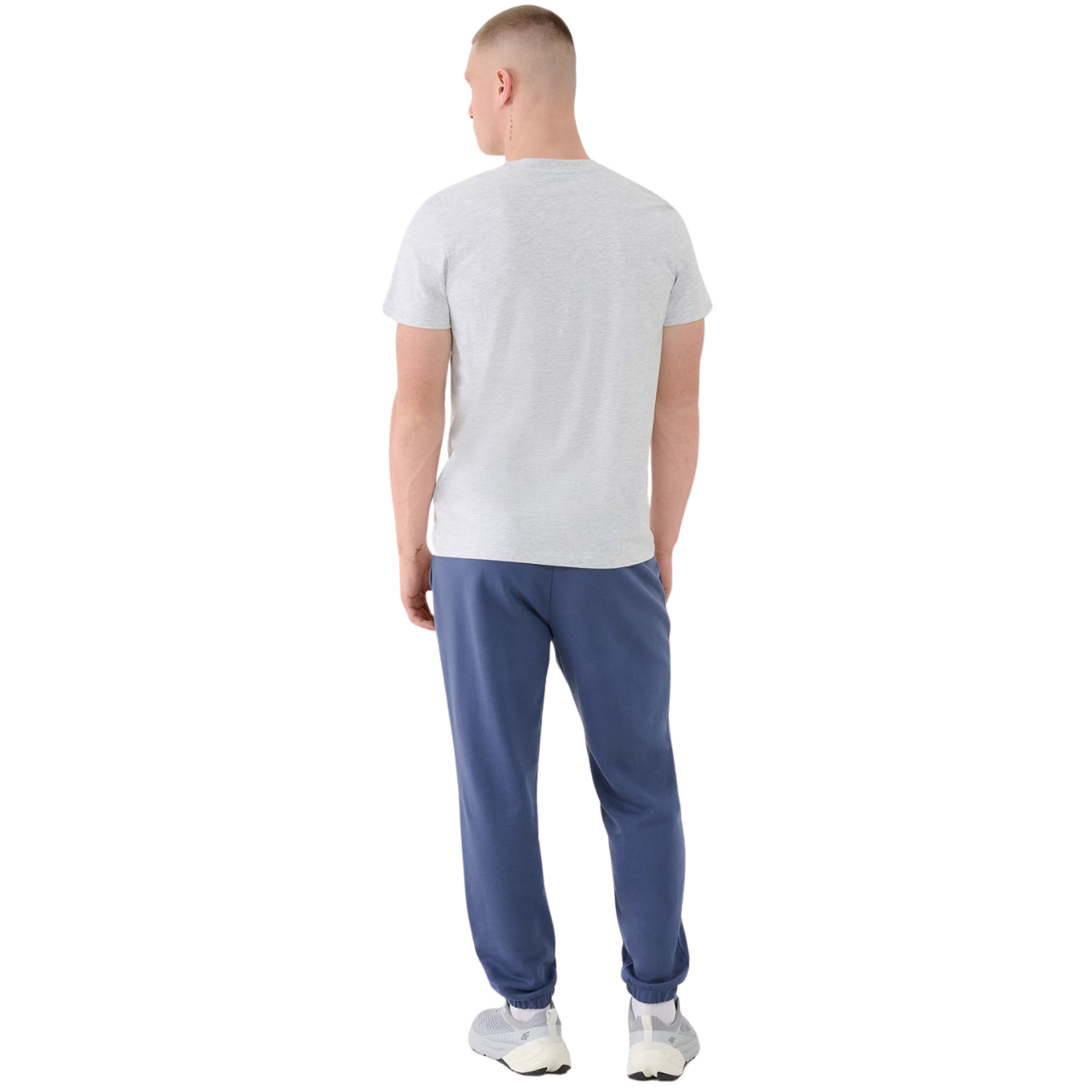 Spodnie męskie 4F CAS M1139 niebieskie 4FWMM00TTROM1139 – ujęcie 3