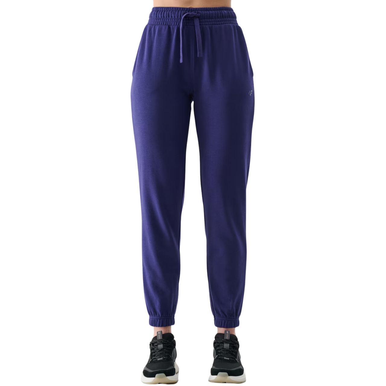 Spodnie damskie 4F CAS F1138 granatowe 4FWMM00TTROF1138 – ujęcie 4