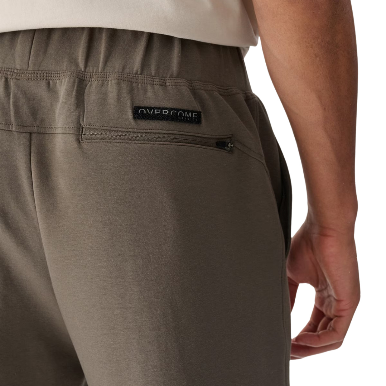 Spodnie męskie 4F CAS M0990 ciemny brąz 4FWSS25TTROM0990 – ujęcie 5