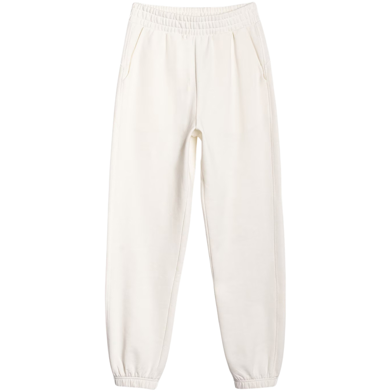 Spodnie damskie 4F CAS F1013 białe 4FWSS25TTROF1013 – ujęcie 2