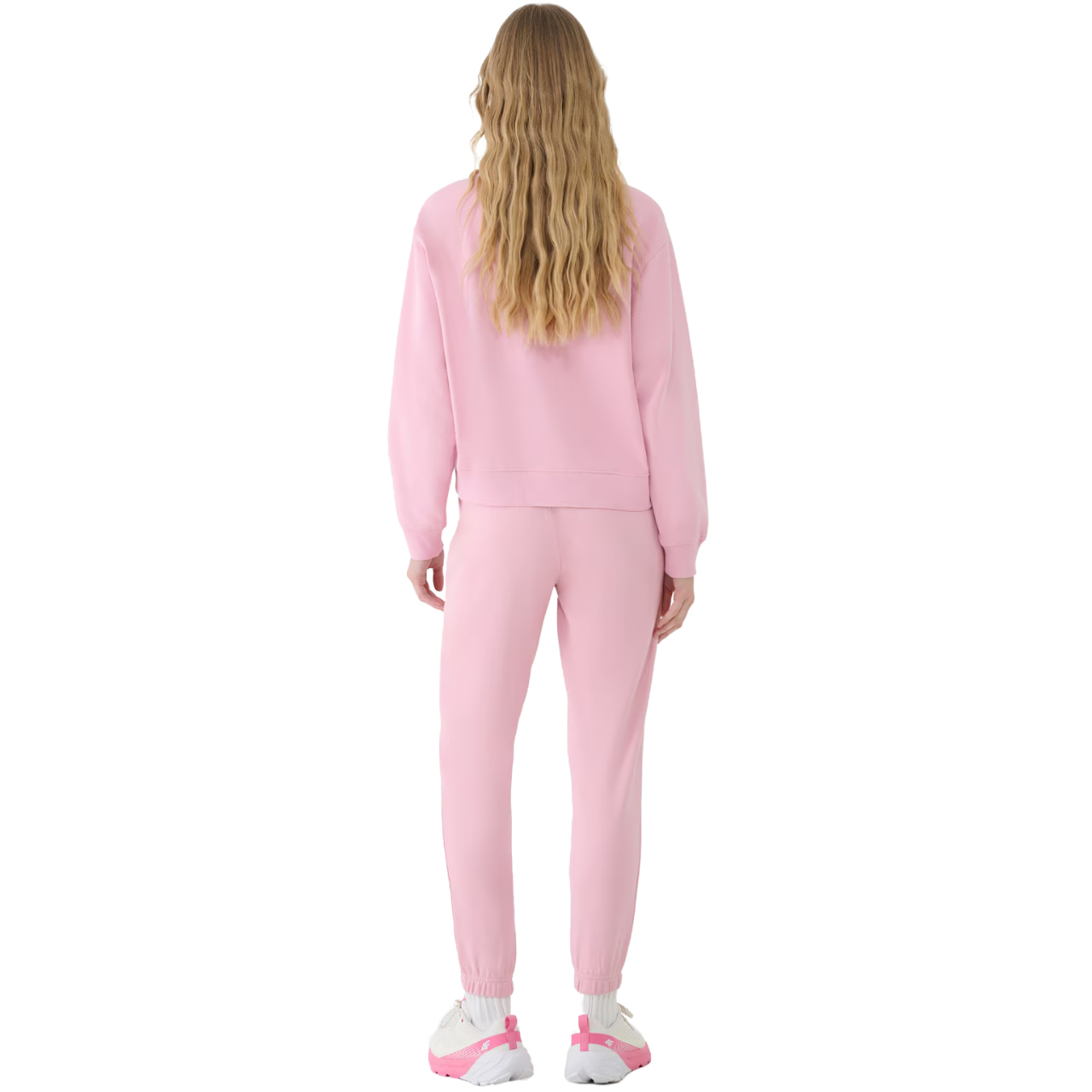 Spodnie damskie 4F CAS F1138 jasny róż 4FWMM00TTROF1138 – ujęcie 3