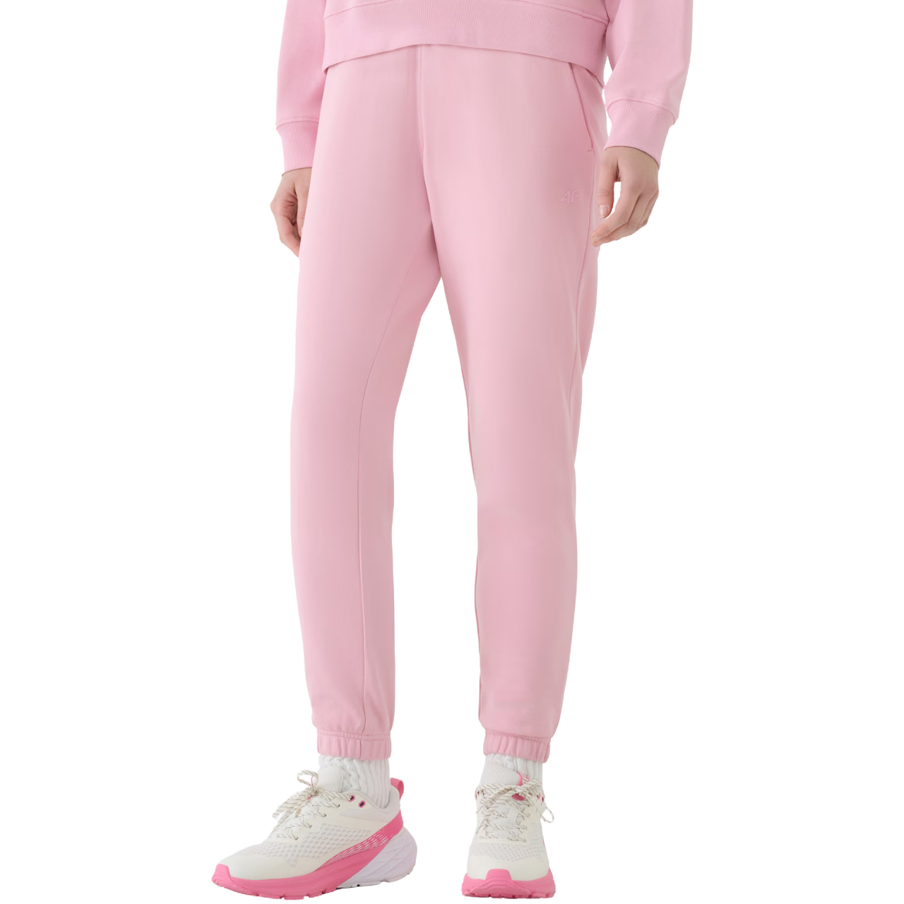 Spodnie damskie 4F CAS F1138 jasny róż 4FWMM00TTROF1138