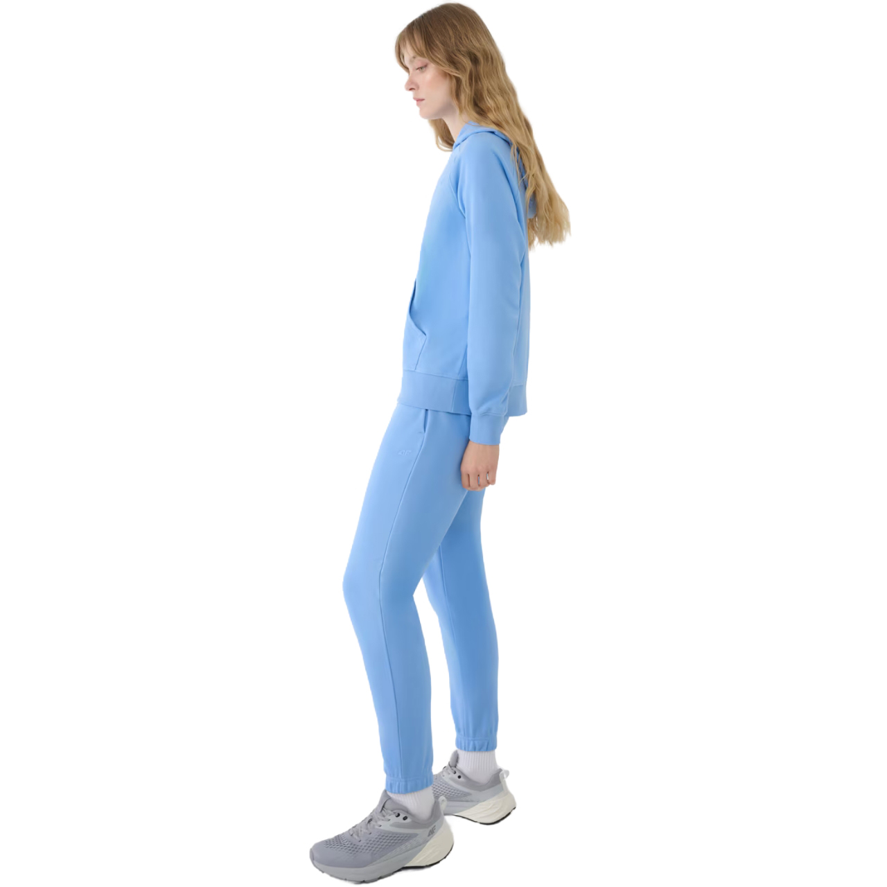 Spodnie damskie 4F CAS F1138 niebieskie 4FWMM00TTROF1138 – ujęcie 10