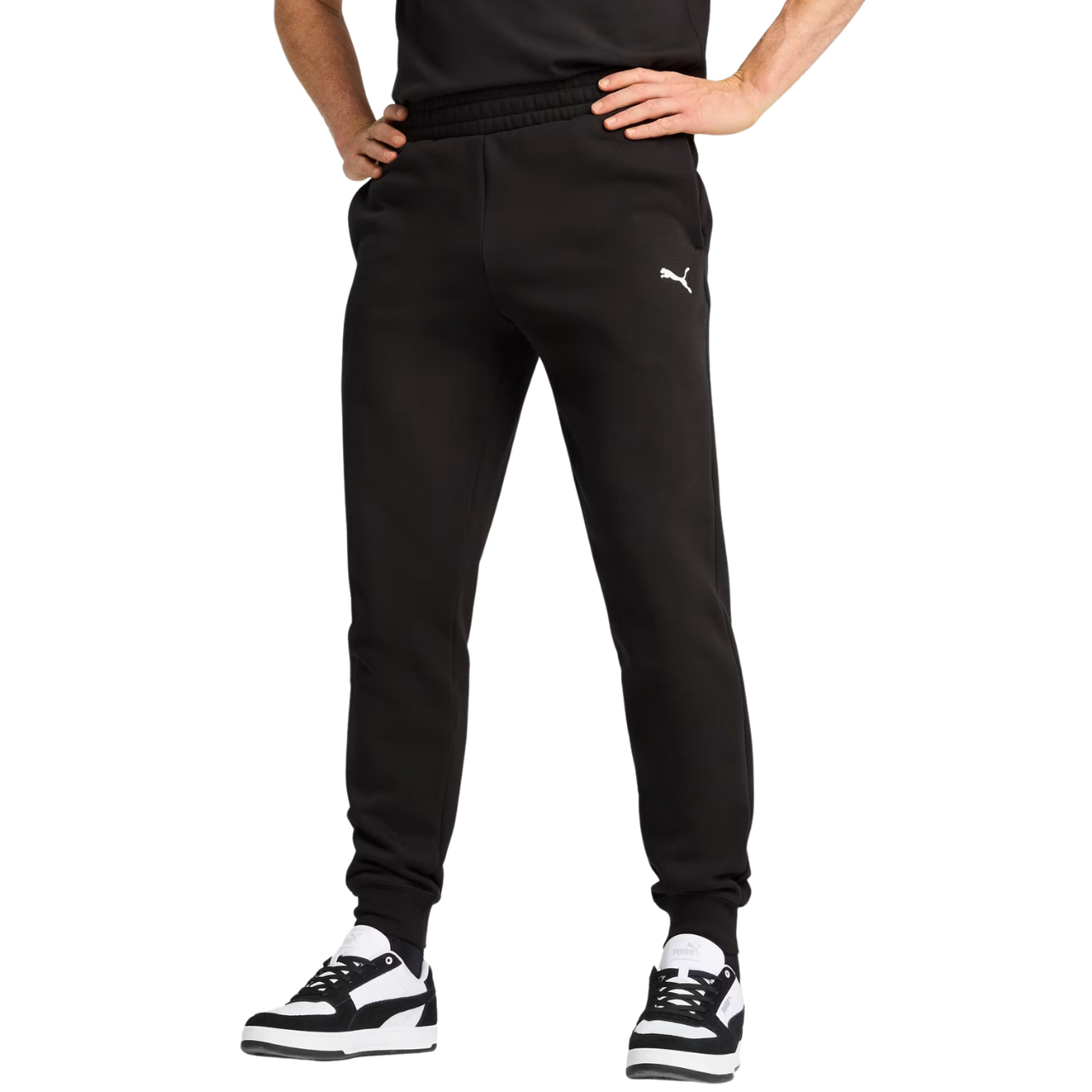 Spodnie męskie Puma ESS Sweatpants FL czarne