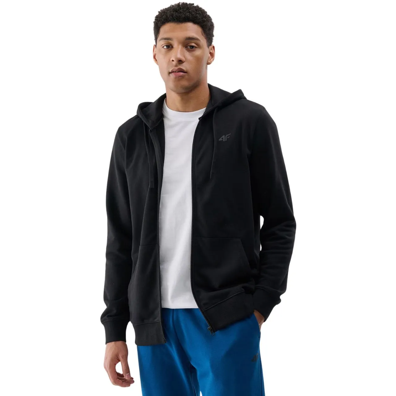 Bluza męska 4F M1768 głęboka czerń 4FWMM00TSWSM1768