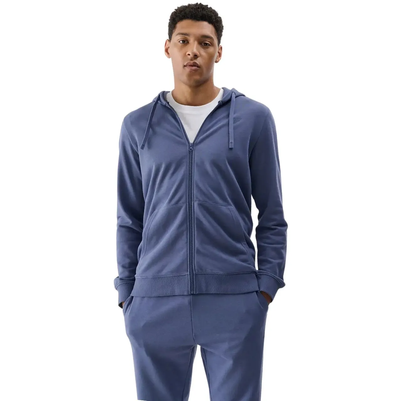 Bluza męska 4F M1768 niebieska 4FWMM00TSWSM1768