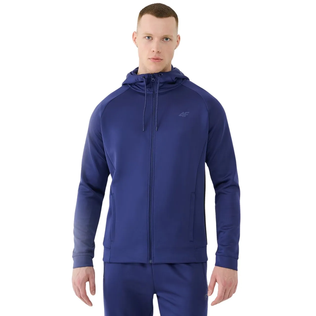 Bluza męska 4F FNK M513 ciemny granat 4FWSS25TFSWM513