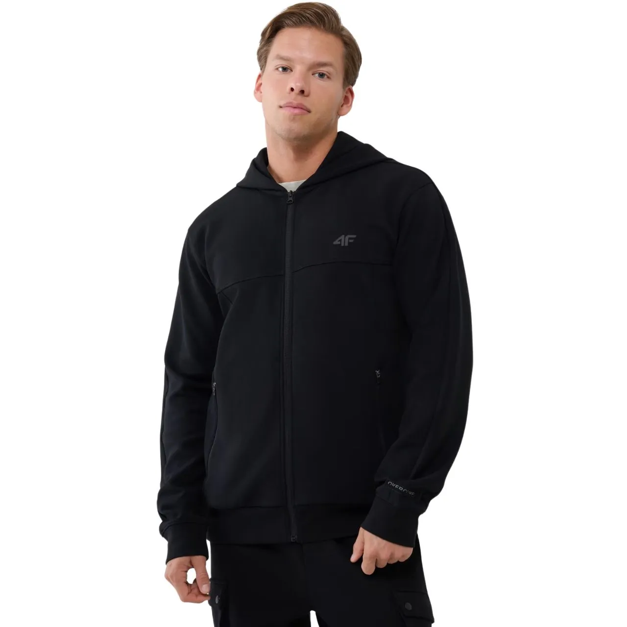 Bluza męska 4F M1537 głęboka czerń 4FWSS25TSWSM1537