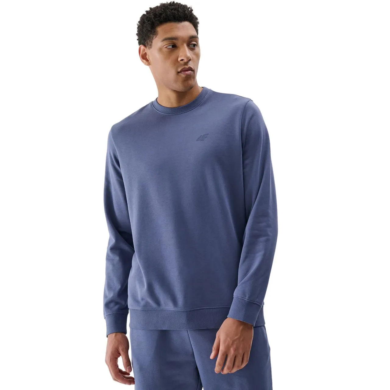 Bluza męska 4F M1767 niebieska 4FWMM00TSWSM1767