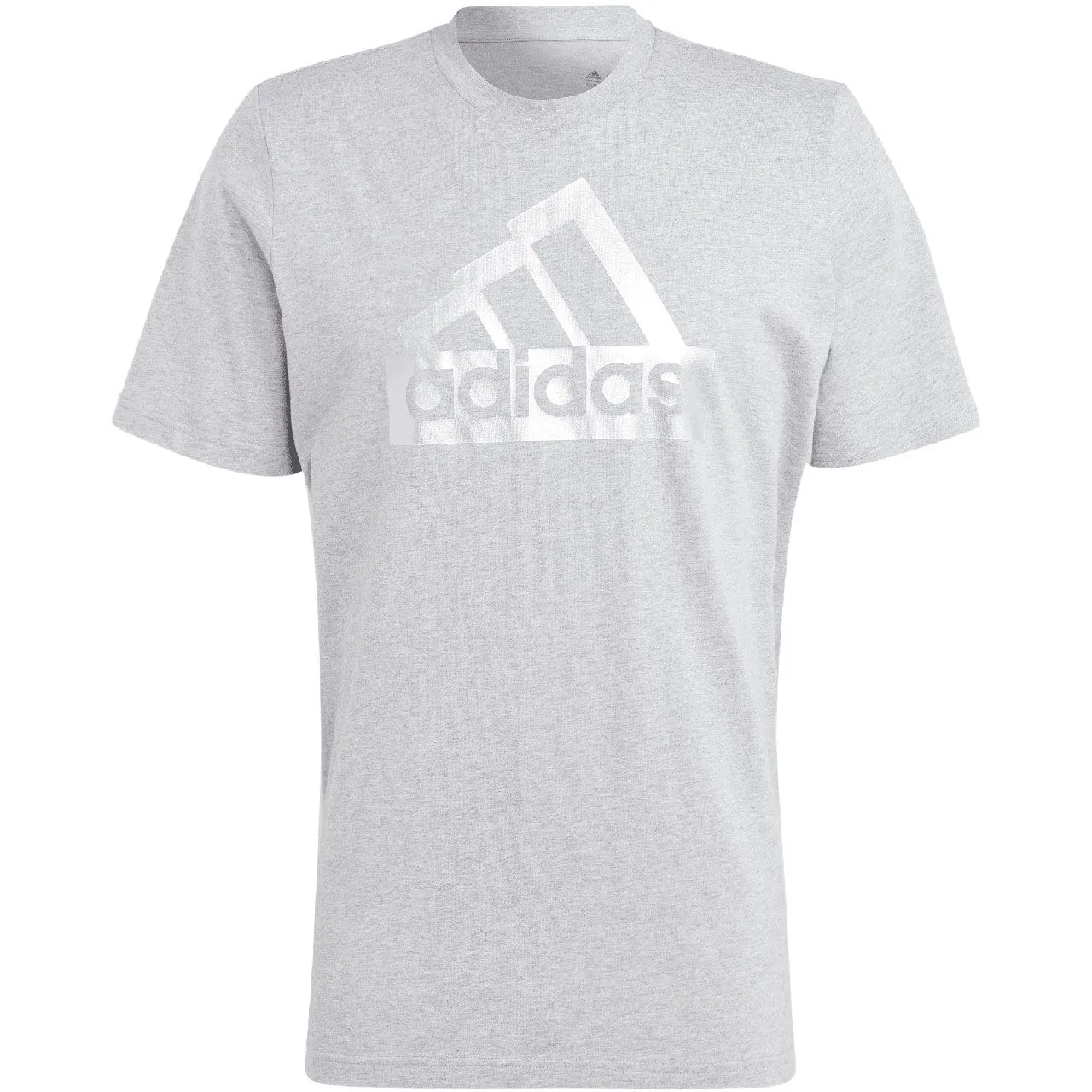 Koszulka męska adidas Sportswear Future Icons Metallic Tee szara