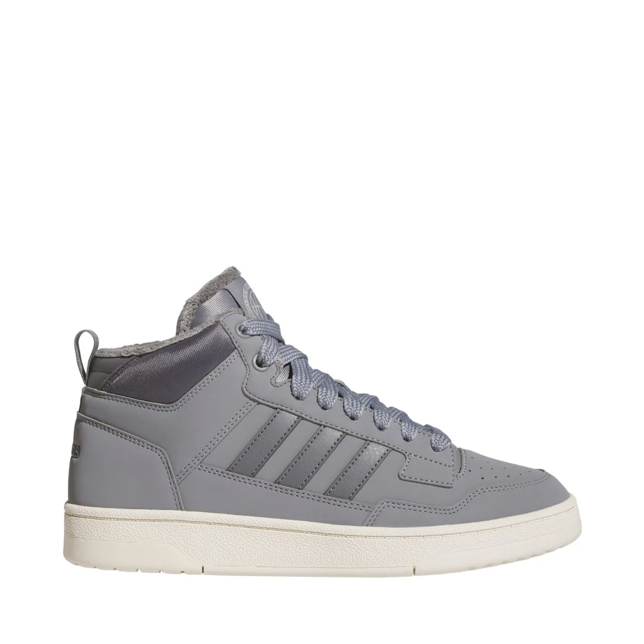 Buty męskie adidas Rapid Court Mid Winterized szare