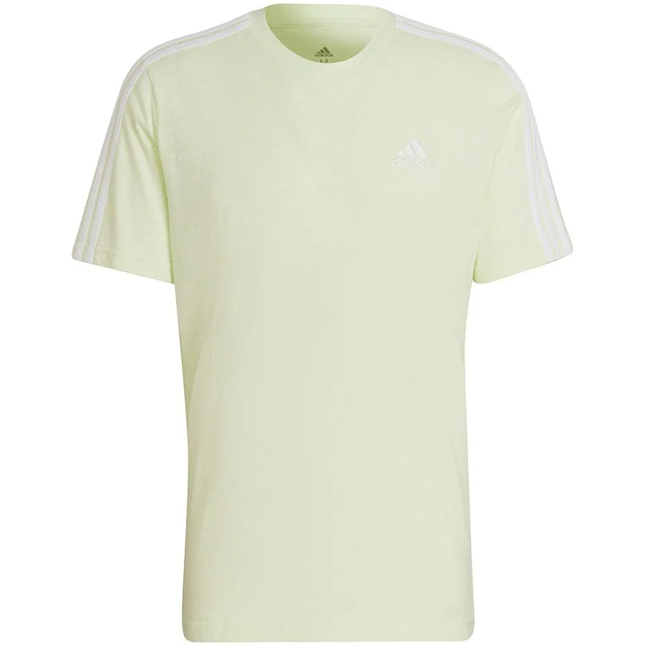 Koszulka męska adidas Essentials 3-Stripes Tee zielona